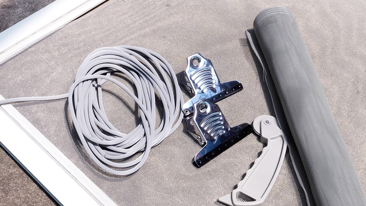 網戸の張り替え道具